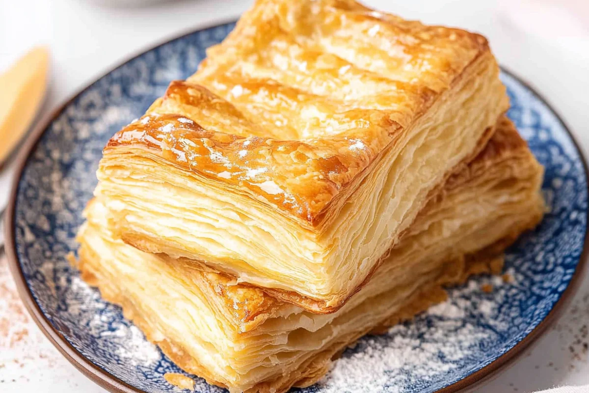 What temperature to cook puff pastry?