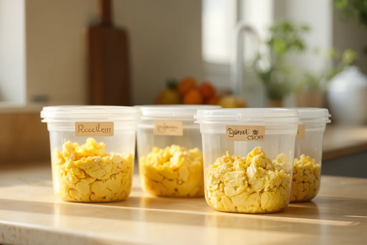 Can you freeze scrambled eggs?