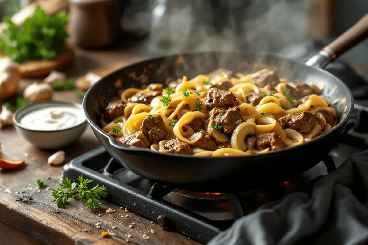 What is the best cut of meat for stroganoff?